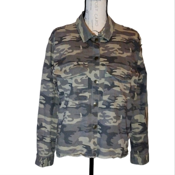 Sanctuary Camo Trucker Jacket - Picture 2 of 7